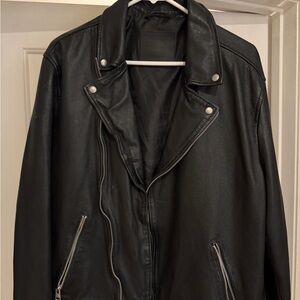 All Saints Black Biker Jacket